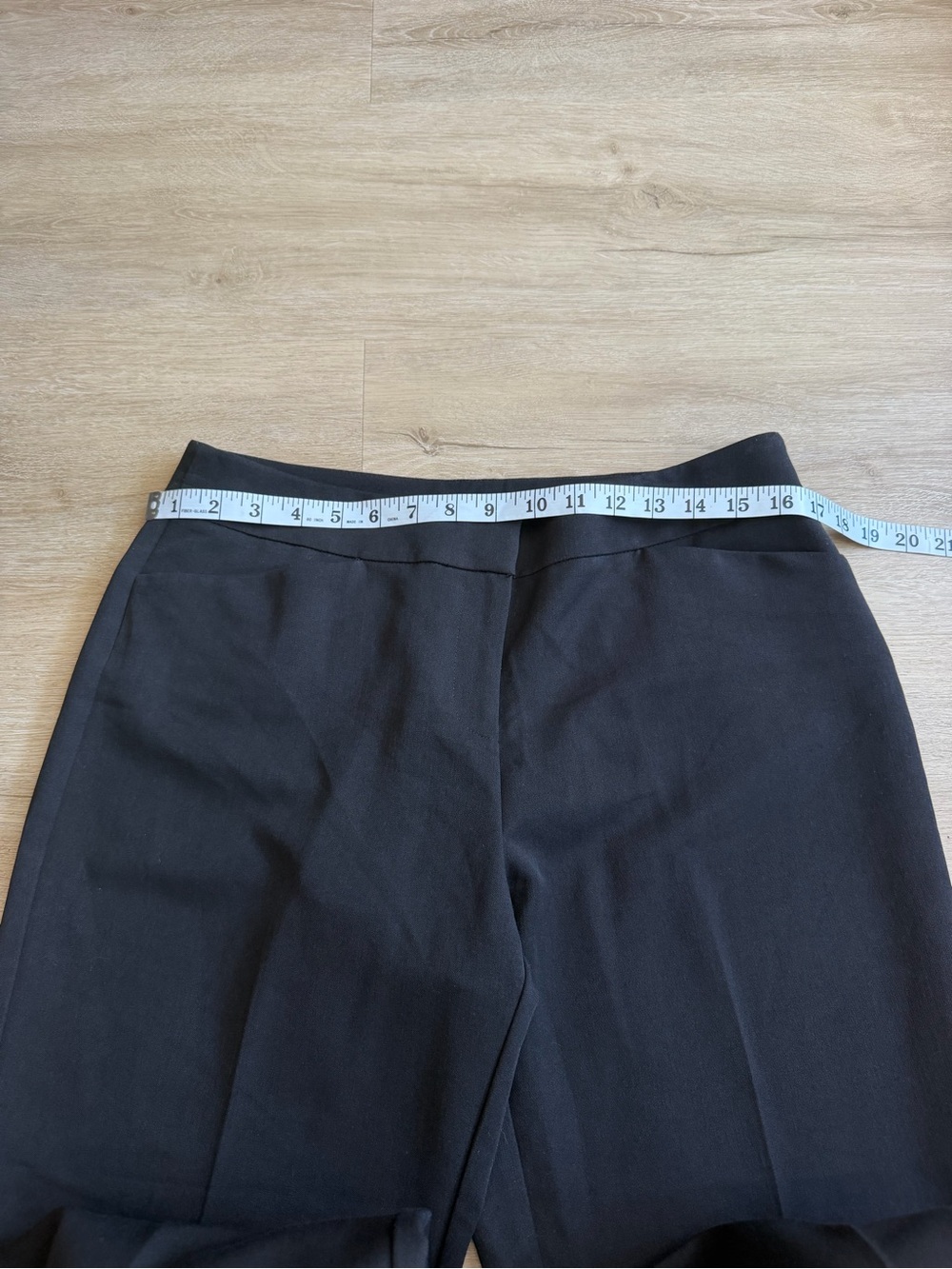 Anne Klein Womens Black Trousers Pants Classic SZ 10P - Picture 3 of 6